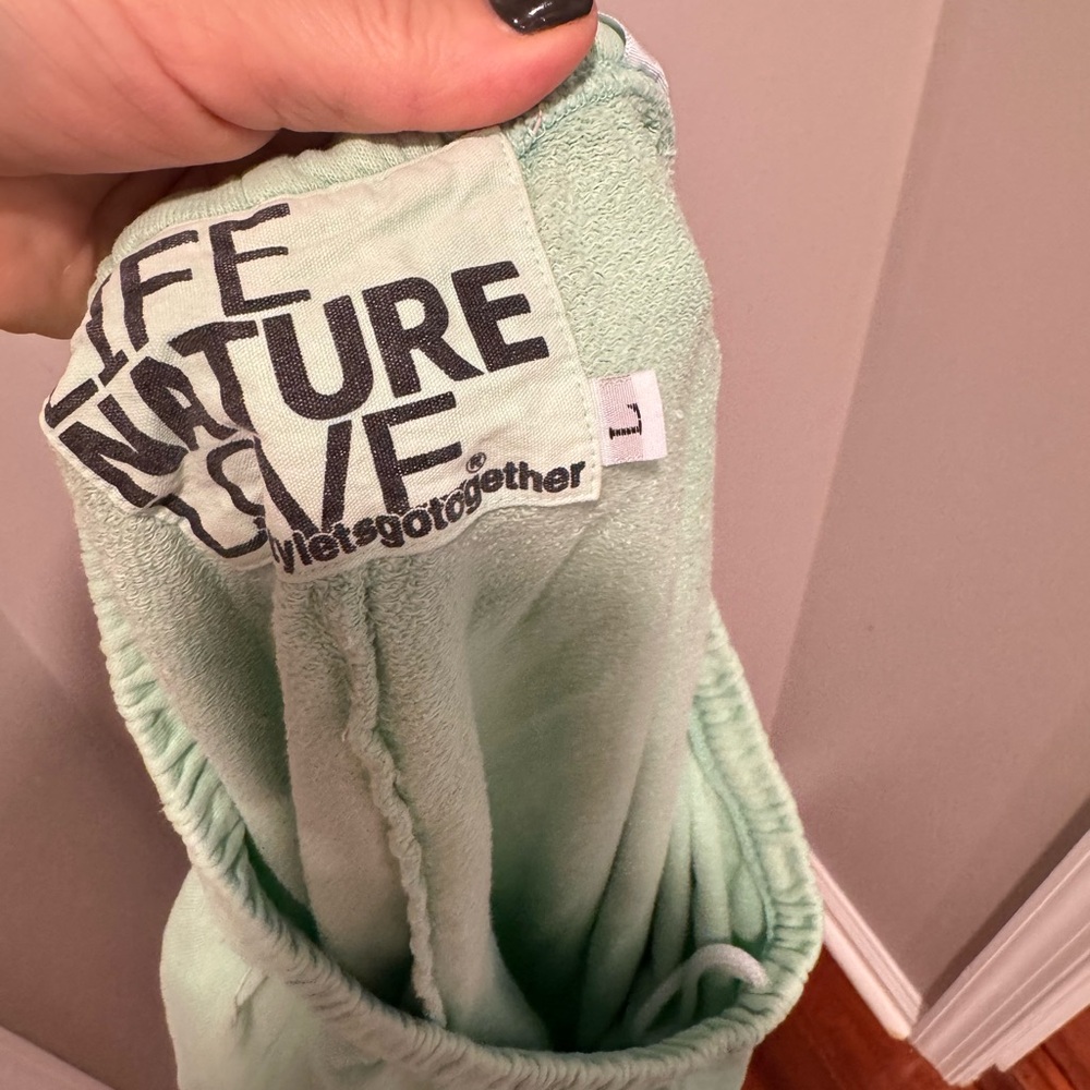Mint Green Towel with Inspirational Text